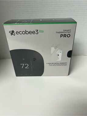 ecobee3 lite Smart Thermostat Pro - White and Black